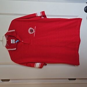 Red Polo Size Large Deerpark Band